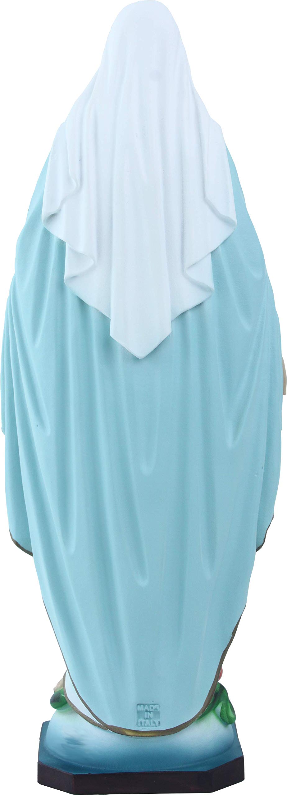 Proposte Religiose Statua Madonna Immacolata o Miracolosa in Resina cm 30 - Made in Italy