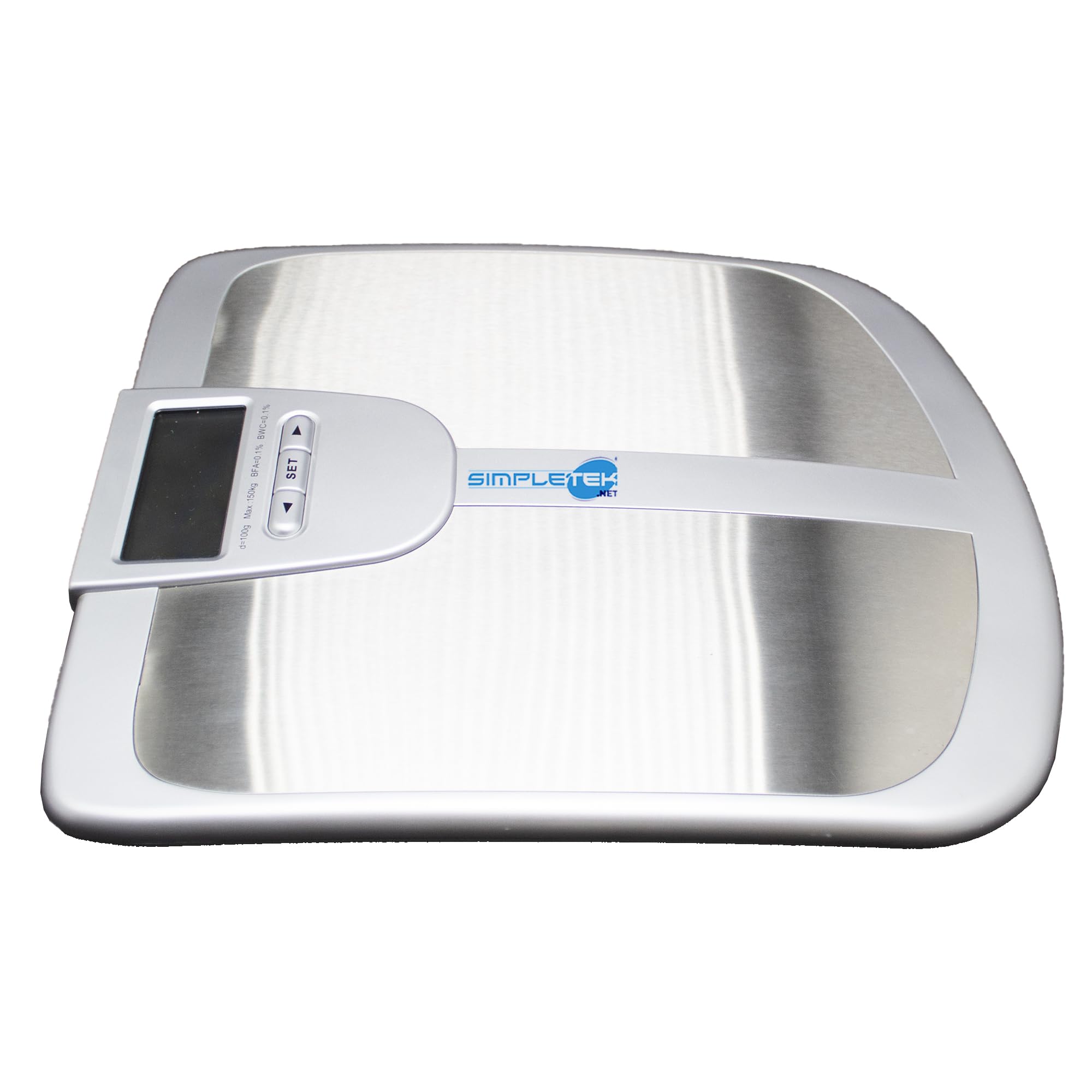 SIMPLETEK - Báscula de baño Med Pro 3 en 1 de 150 kg con placa de masaje | 9518787 Accesorios no incluidos (reacondicionado)