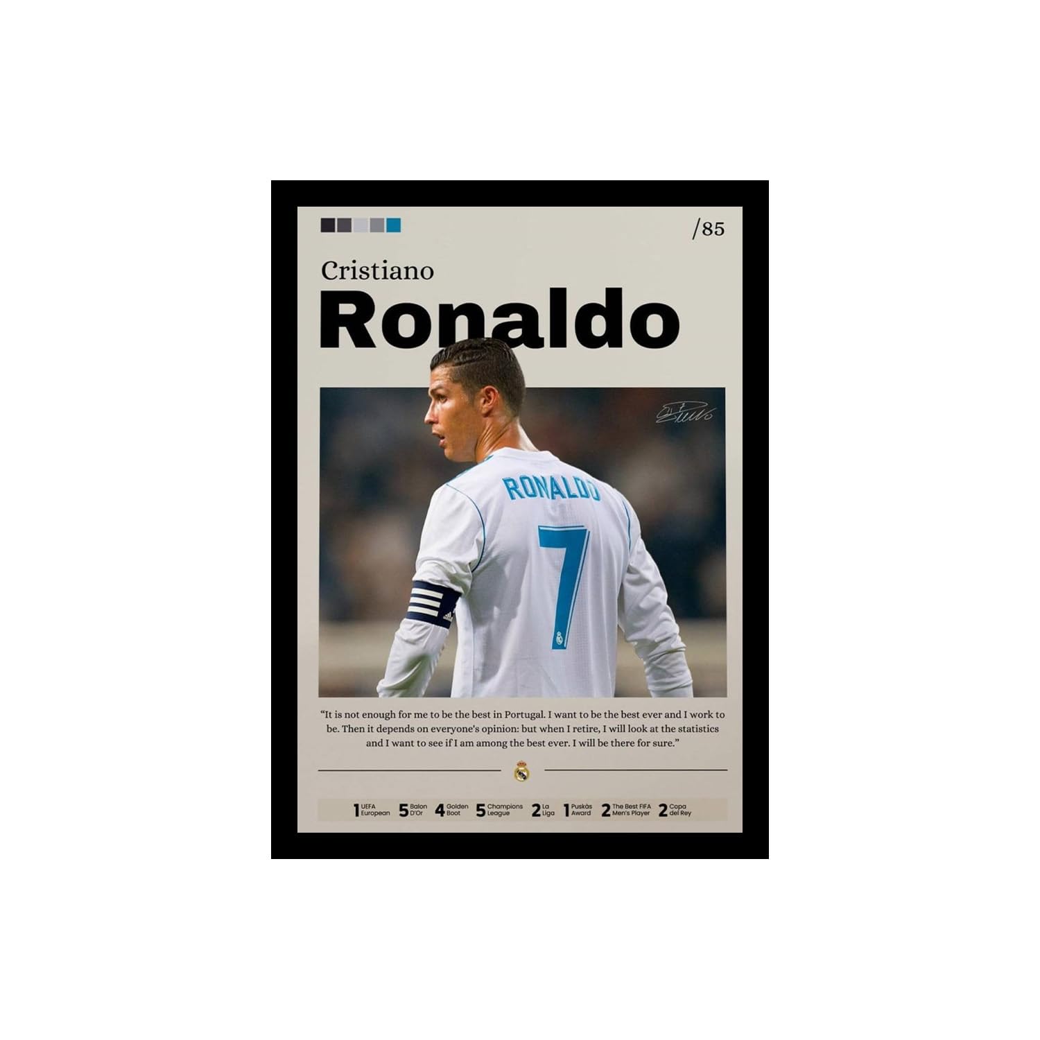 Kylian Mbappe Football Poster - Framed Wall Art -17