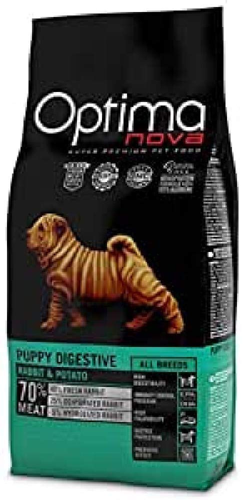 Optima Nova Puppy & Junior Digestive Rabbit & Potato Grain Free 12000 g