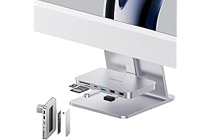 PULWTOP USB C Hub for iMac, Studio Display 24 & 27 Inch...