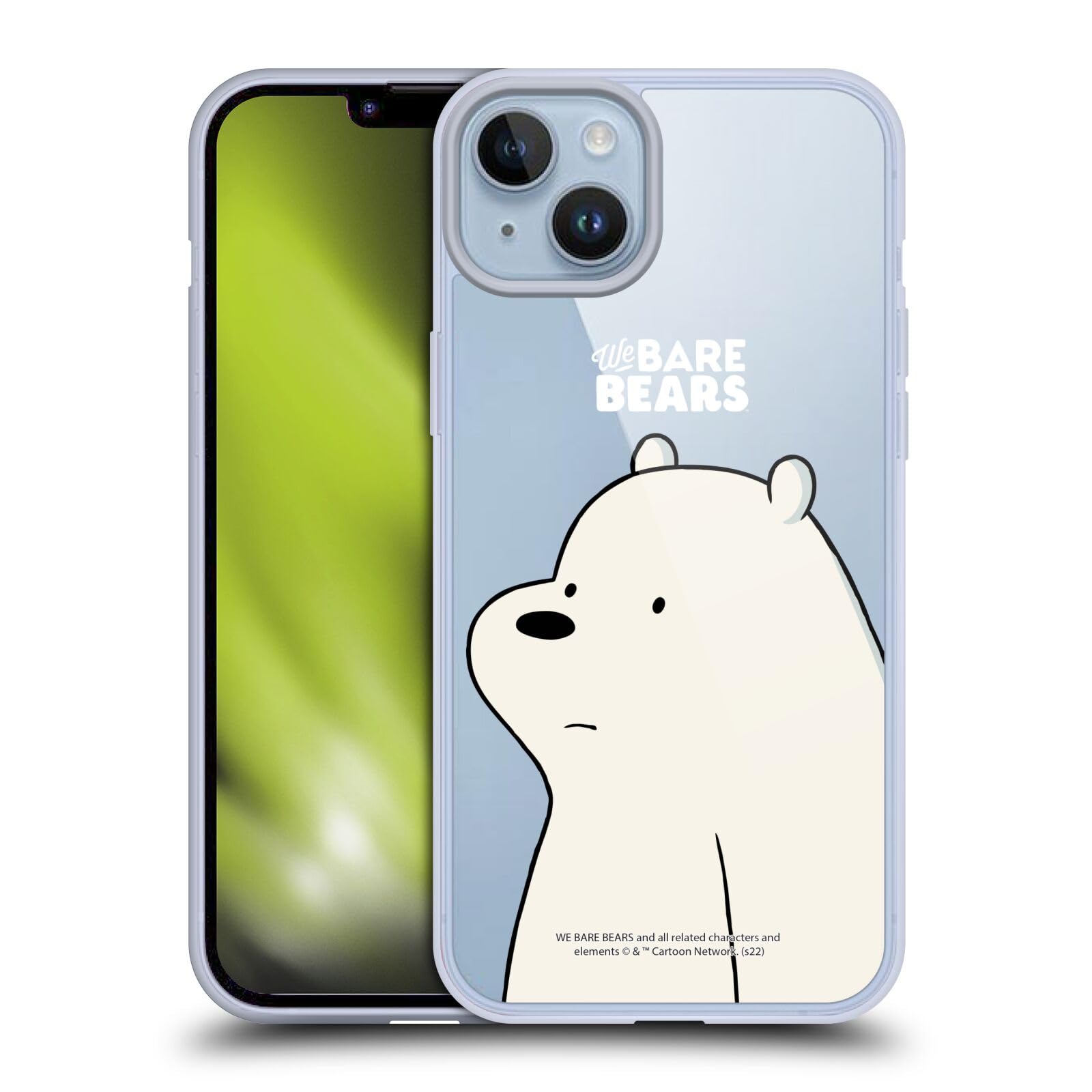 Amazon.com: Head Case Designs Officially Licensed We Bare Bears Ice Bear  Character Art Gel Case [Military Grade Protection] Compatible with Apple  iPhone 14 Plus and Compatible with MagSafe : Cell Phones &