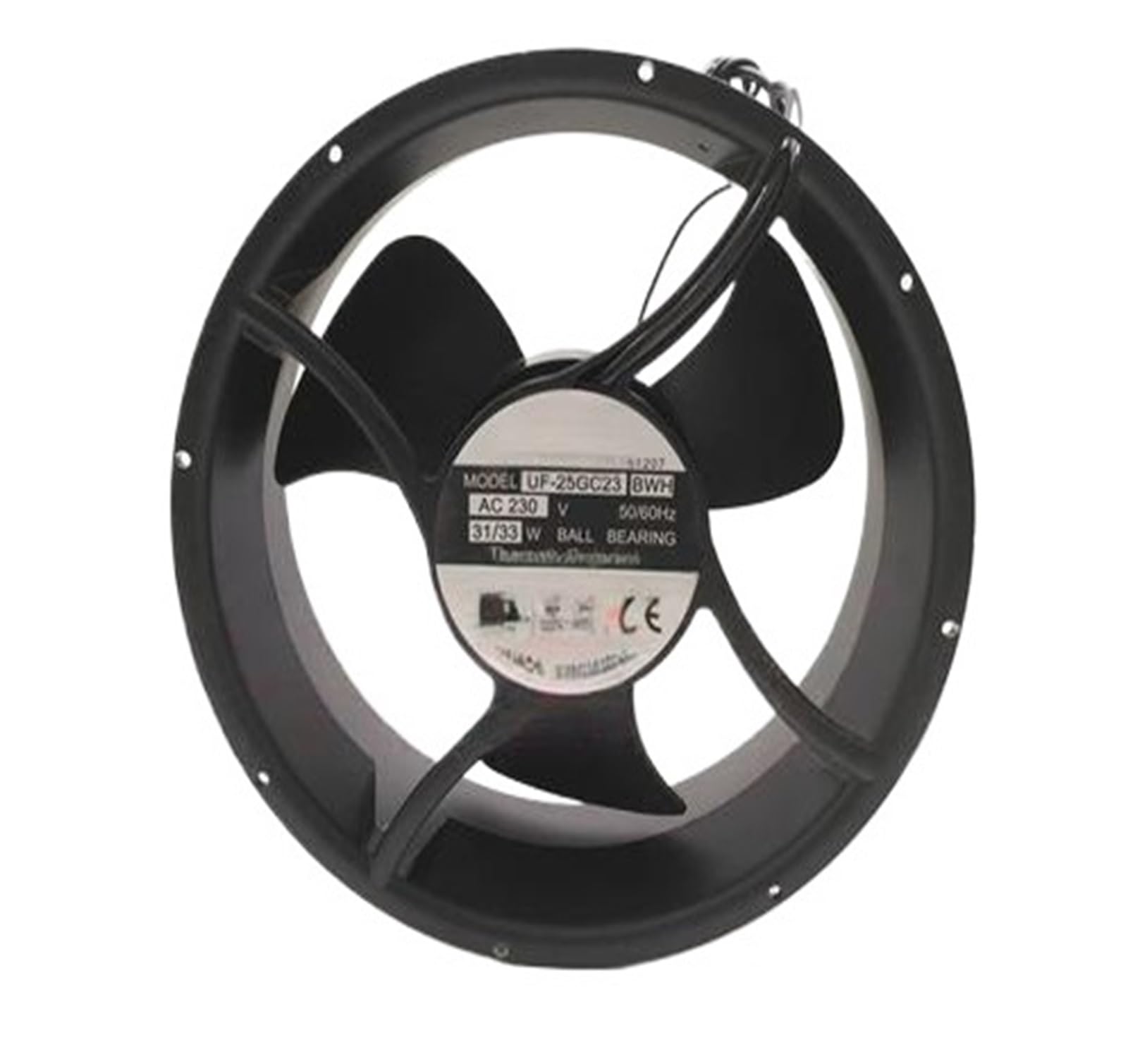 YMUGUEGH UF-25GC23BTH/BWH 230V 25cm 25489 Cooling Fan(UF-25GC23BTH)