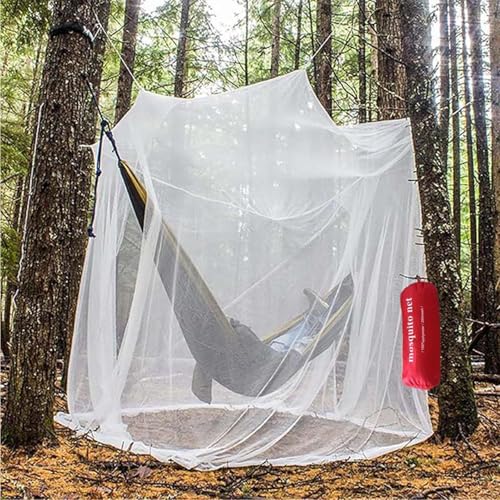 Mosquitera de material resistente con diseño plegable ligero y toldo para cama 6