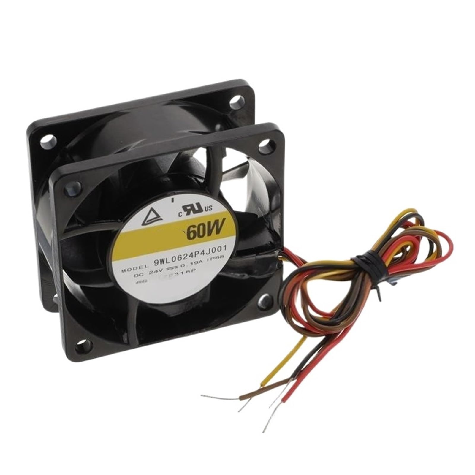 Lzikkgki One Color 9Wl0624p4j001 24Vdc Fan 60X60x25mm 4.56W 4Wire 8650Rpm