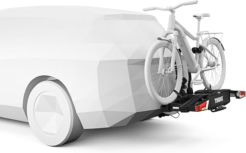 Thule EasyFold XT Porte-Vélos, Porte-Vélos sur Attelage Black/Aluminum, 2 Bikes - 2