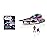 Star Wars Micro Galaxy Squadron Mace Windus Jedi Interceptor Mystery Bundle - 3-Inch Light Armor Class and Scout Class Vehicles with Accessories (Amazon Exclusive)