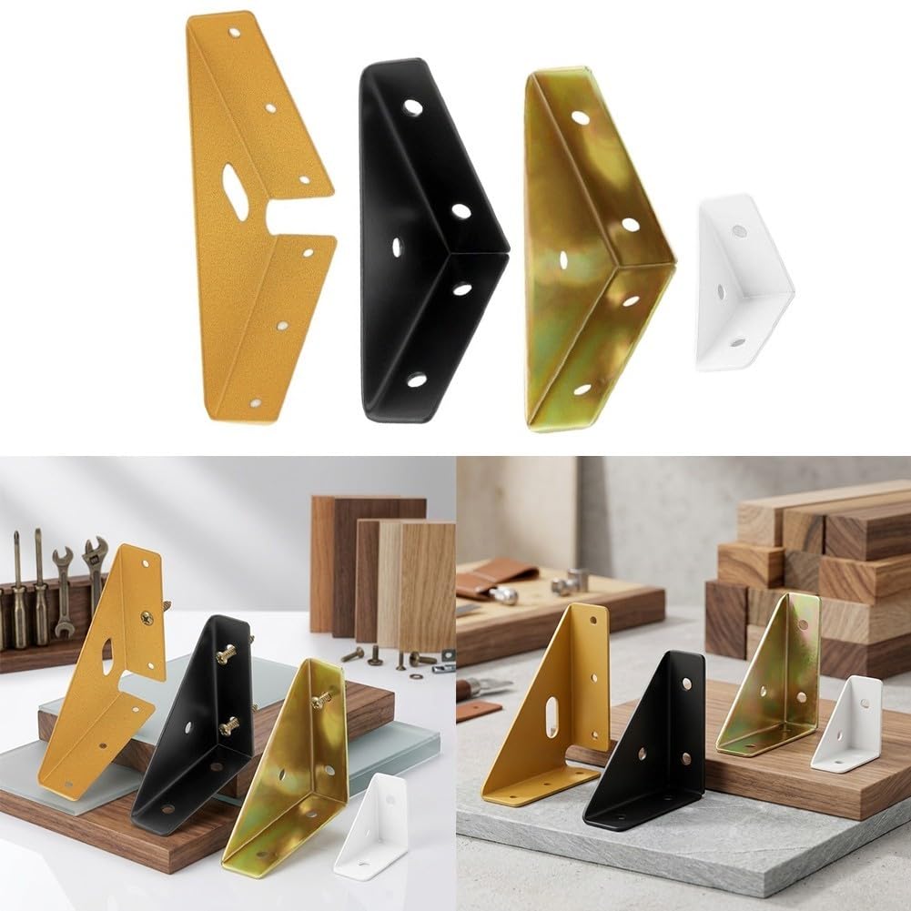 Escuadra Metal L 1.3mm Espesor para carga Pesada Escuadra Metal