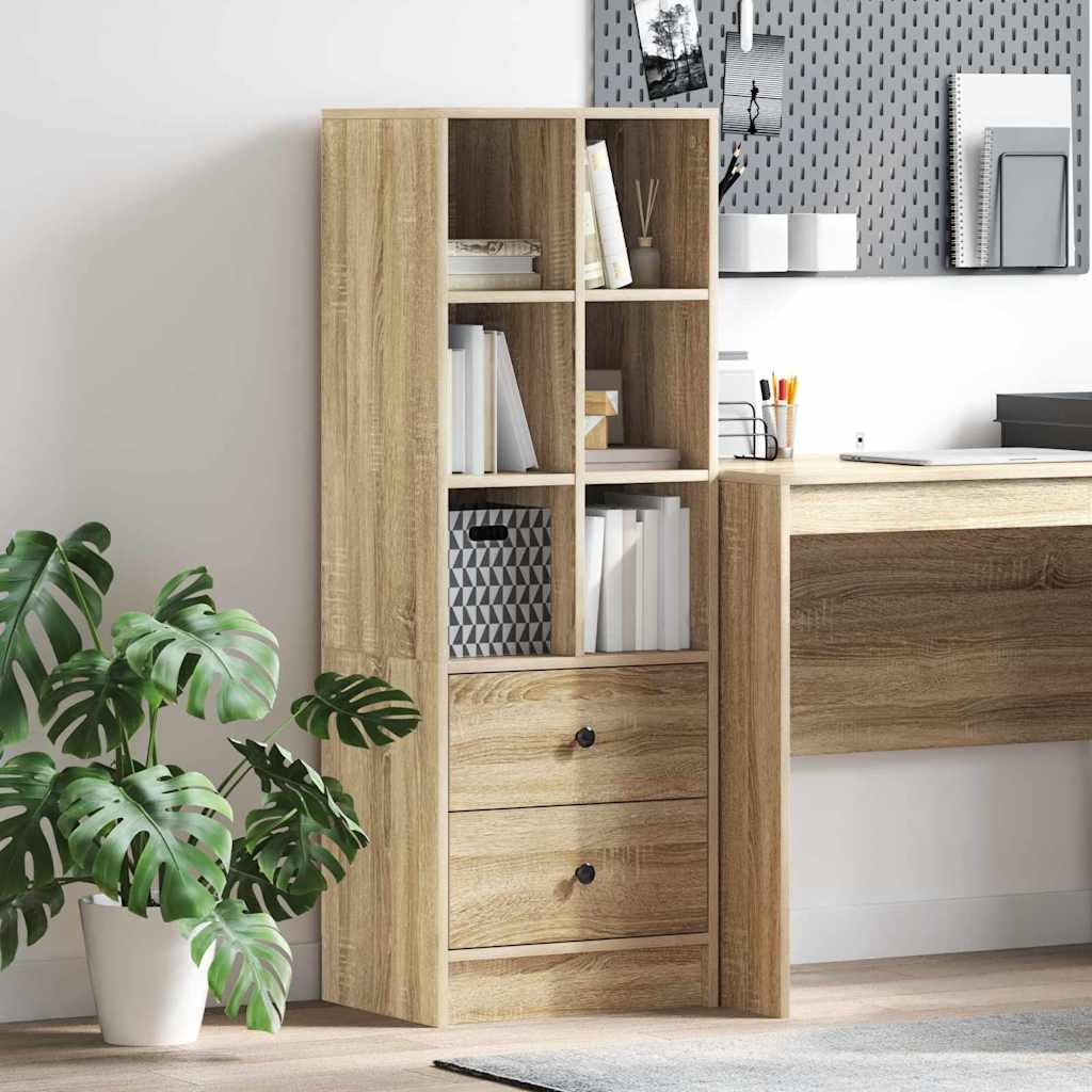 Elegante tabla alta con espacio de almacenamiento y diseño minimalista de madera como moderno tablero alto con cajones para una organización funcional del espacio