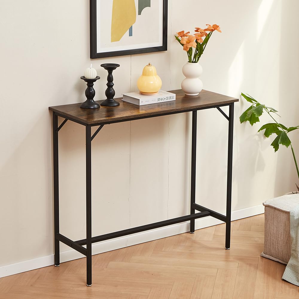 Amazon｜カウンターテーブル パソコンデスク 幅100奥行40高さ90cm