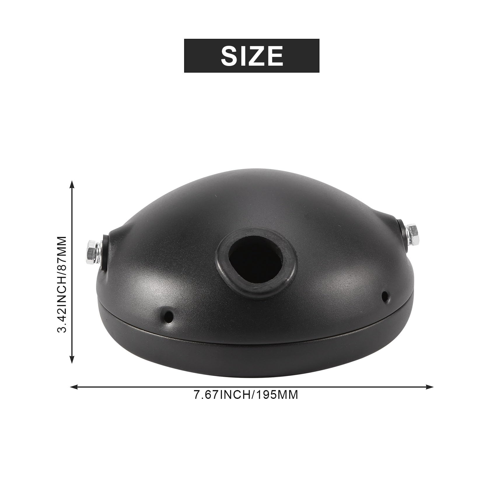Base Moto 7 Pollici Retro LED Shell Modificato