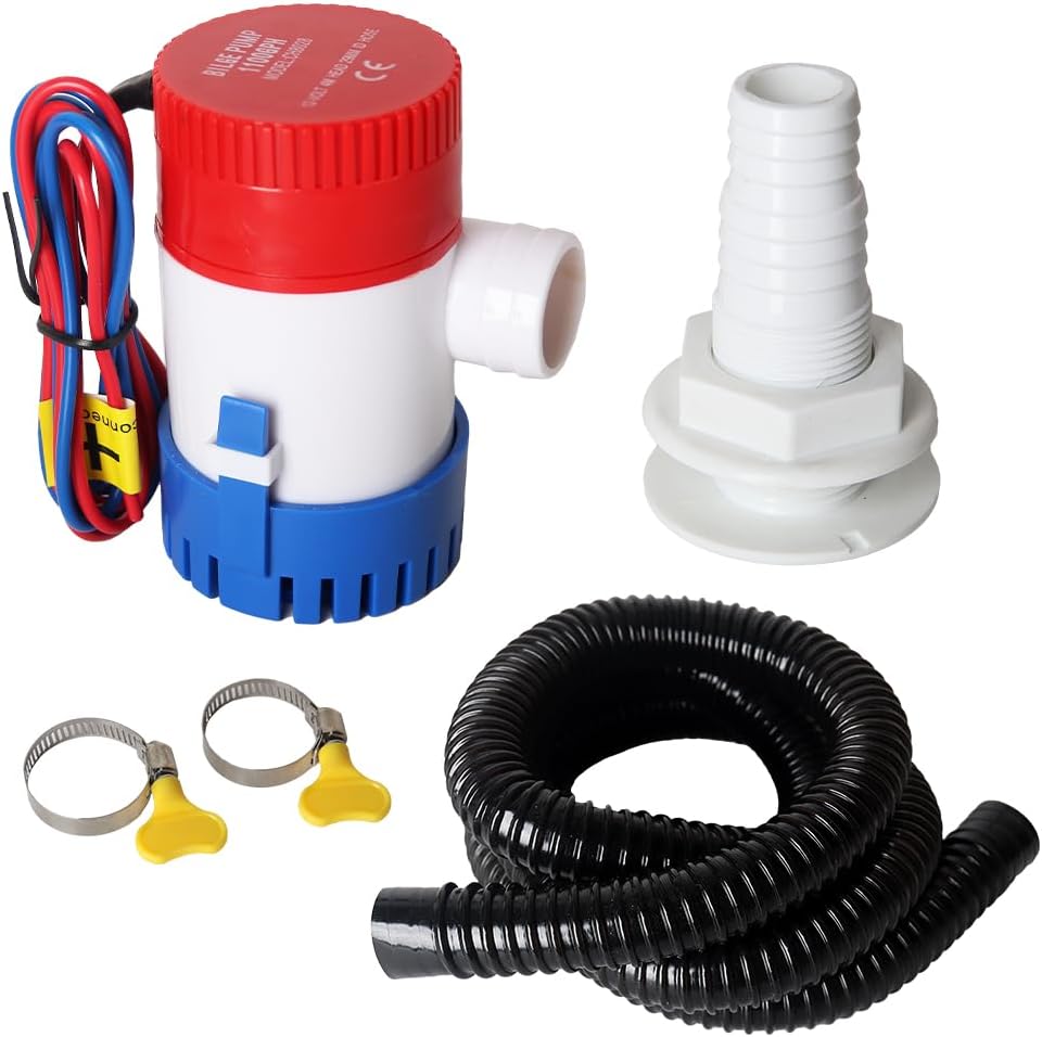 12v 1100GPH Boat Bilge Water Pump