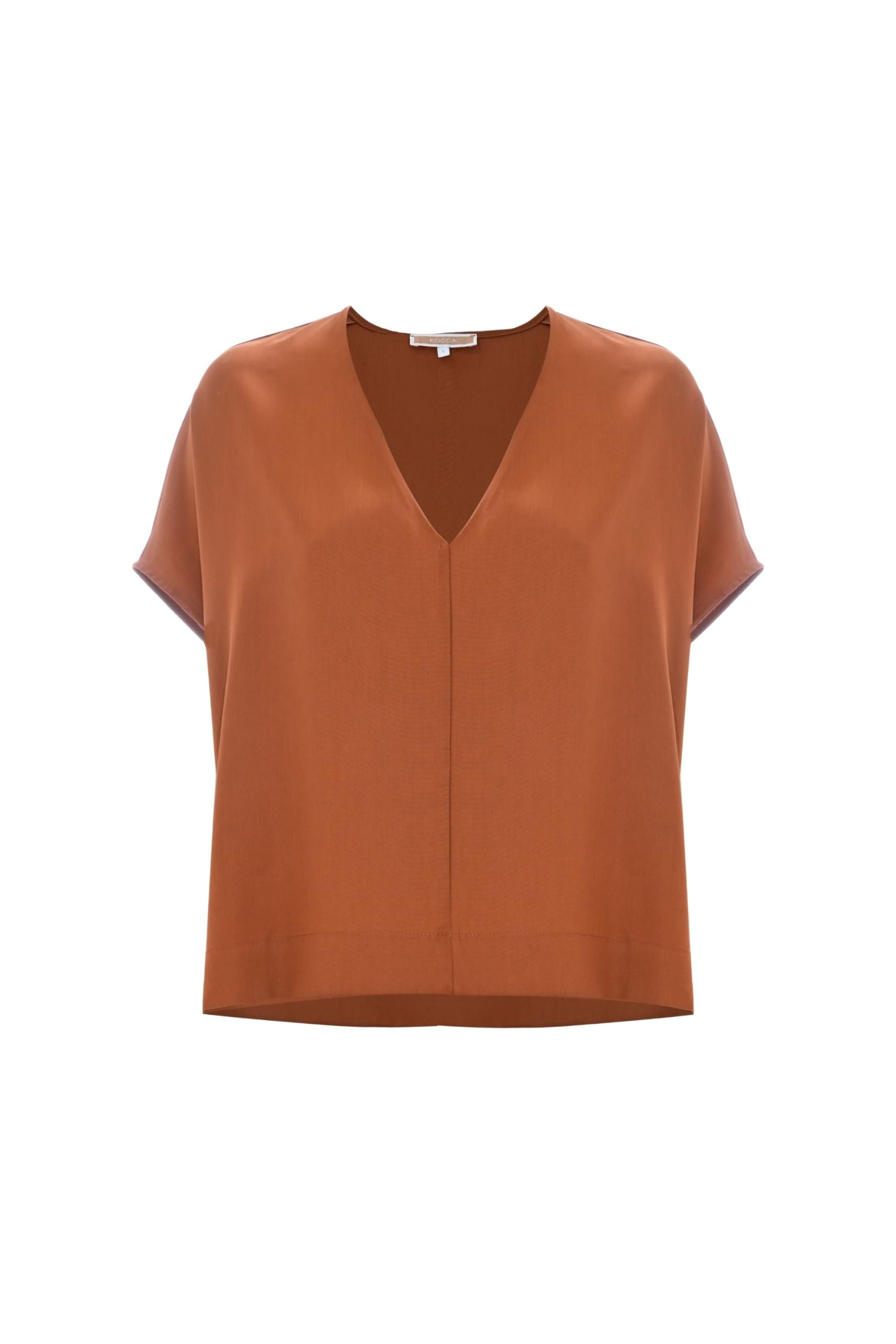 Kocca Blusa Donna Donna a Maniche Corte con Scollo a V MOD. Zaky