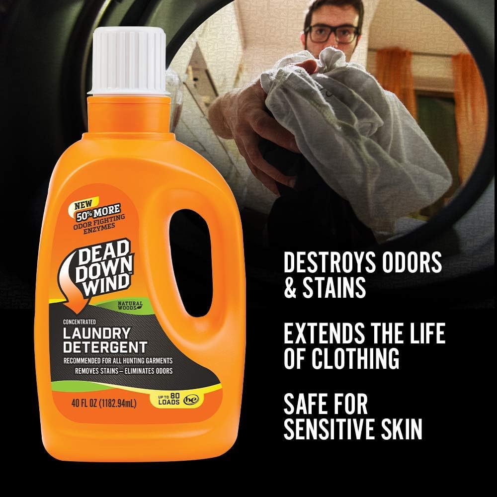 Dead Down Wind Natural Woods Laundry Detergent, 40 oz
