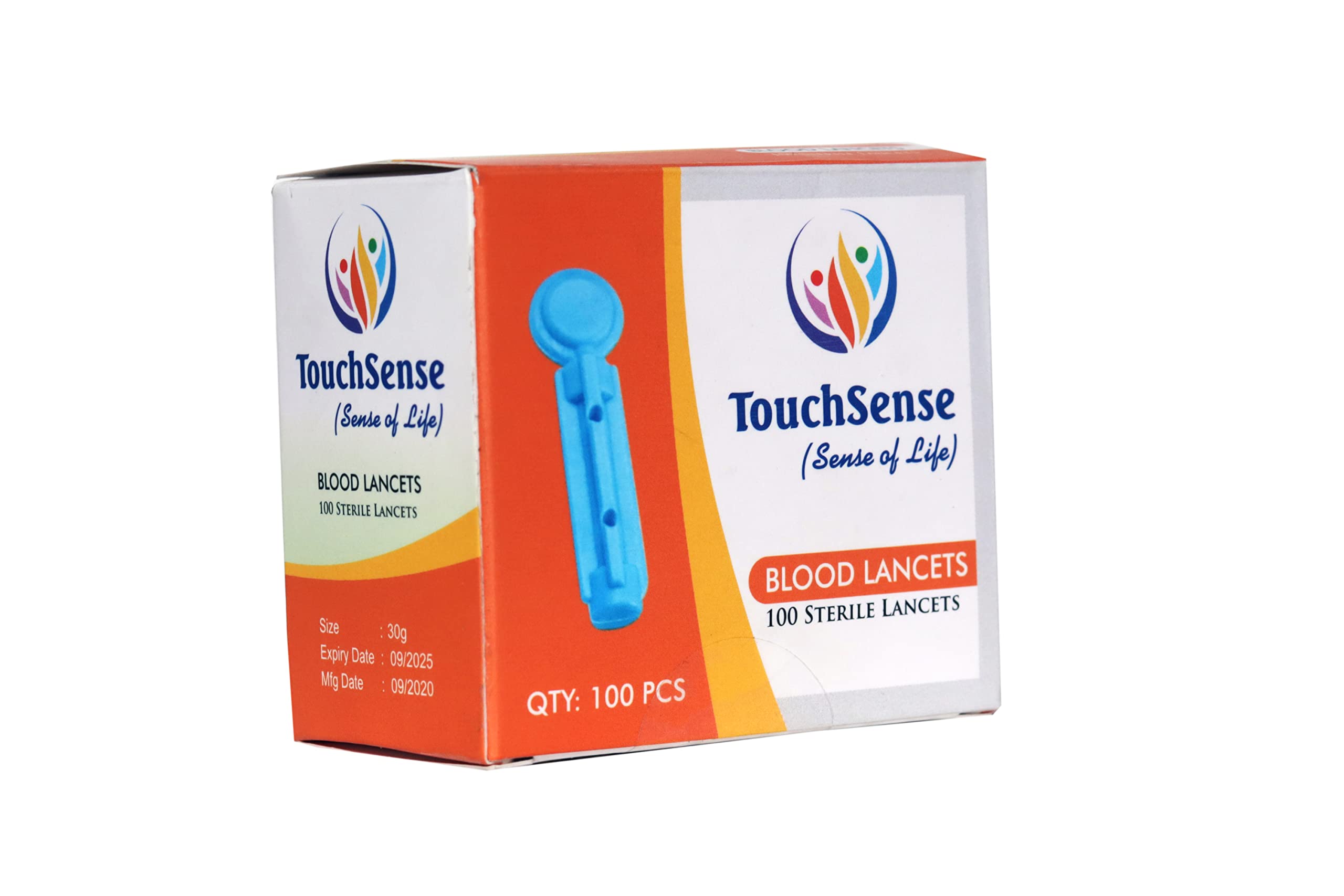 TouchSense Glucose Round Testing Lancets (100 Lancets)