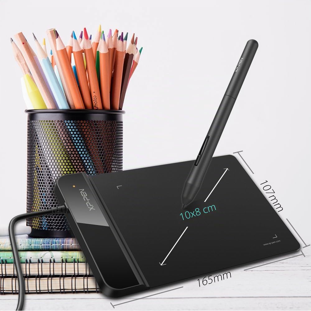 XP-PEN G430S Tablet Grafico Pennino Passivo 8192 Livelli Dimensioni 4x3 Pollici per Giocare OSU Disegnare Firma
