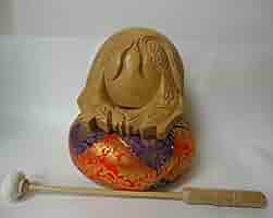 仏頭　木　堅木　柔和　美　高18cm　570g　T108 imgrc0094961685.jpg