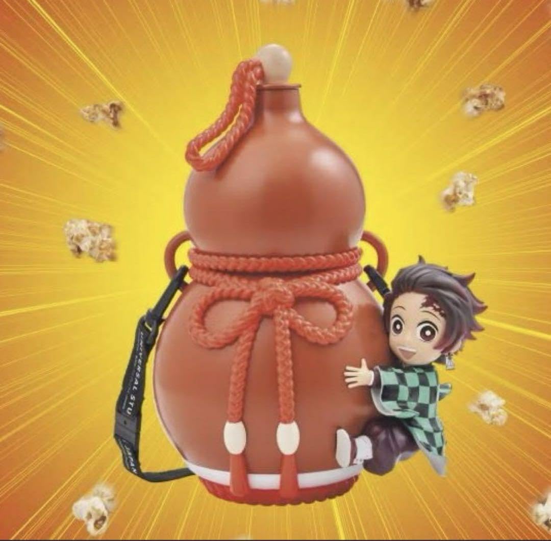 鬼滅の刃　炭治郎のひょうたんポップコーンバケツ USJ「鬼滅の刃」、炭治郎のひょうたんポップコーンバケツを撮り
