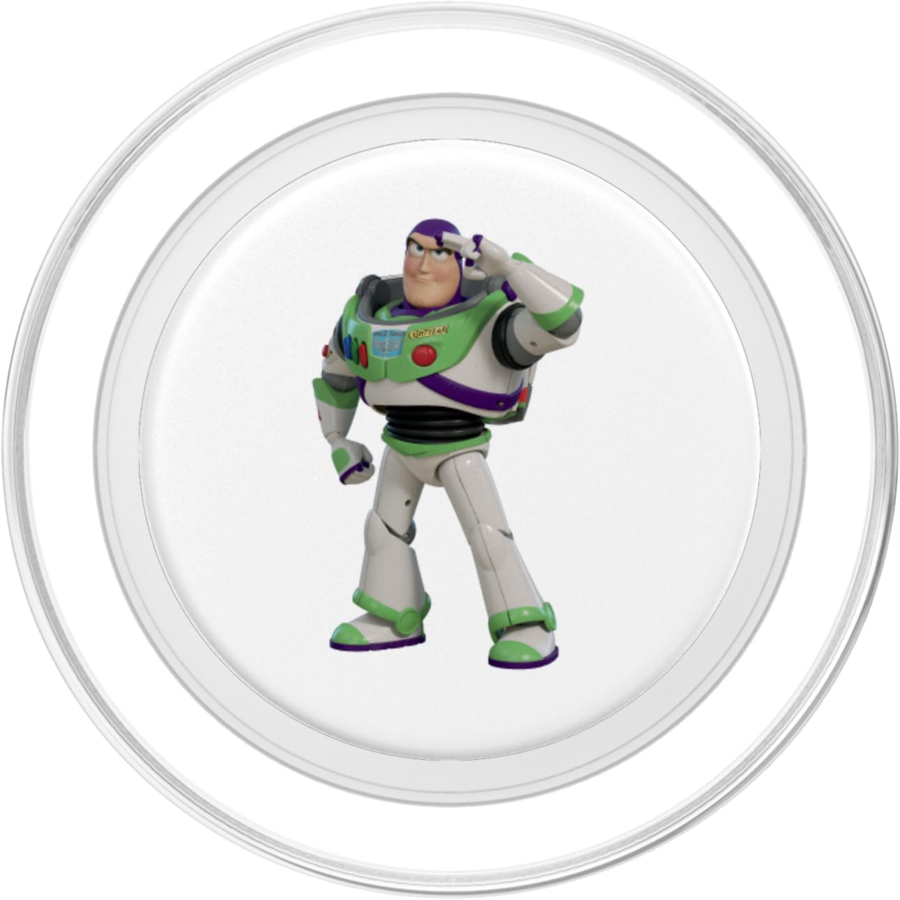 Disney Pixar Toy Story 4 Buzz Lightyear Hero Salute PopSockets MagSafe PopGrip for iPhone