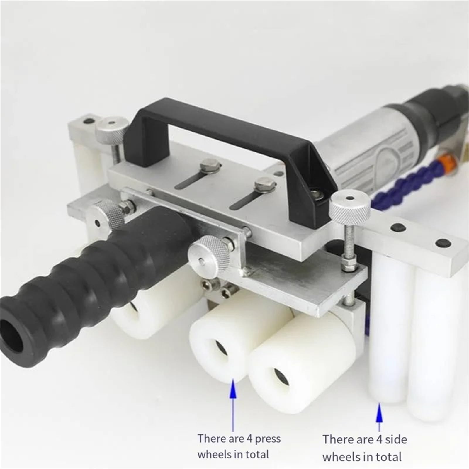 Pneumatic Edging Machine Glass Pneumatic Edger Straight Edge Corner Rounding Machine Ceramics Stone Edge Grinding Machine,DIY Tools(8MM(Angle)#180)
