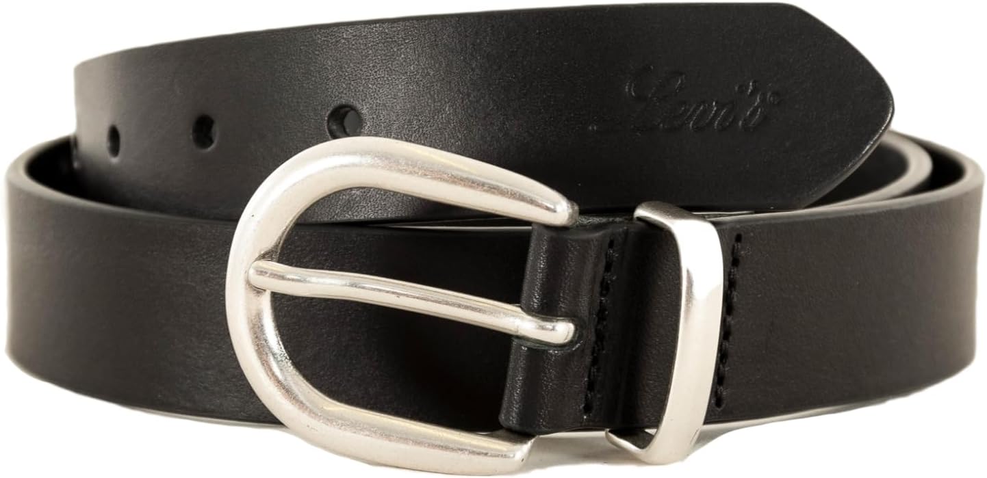 Levi'sMen's Flat Keeper Normal Buckle Belt
