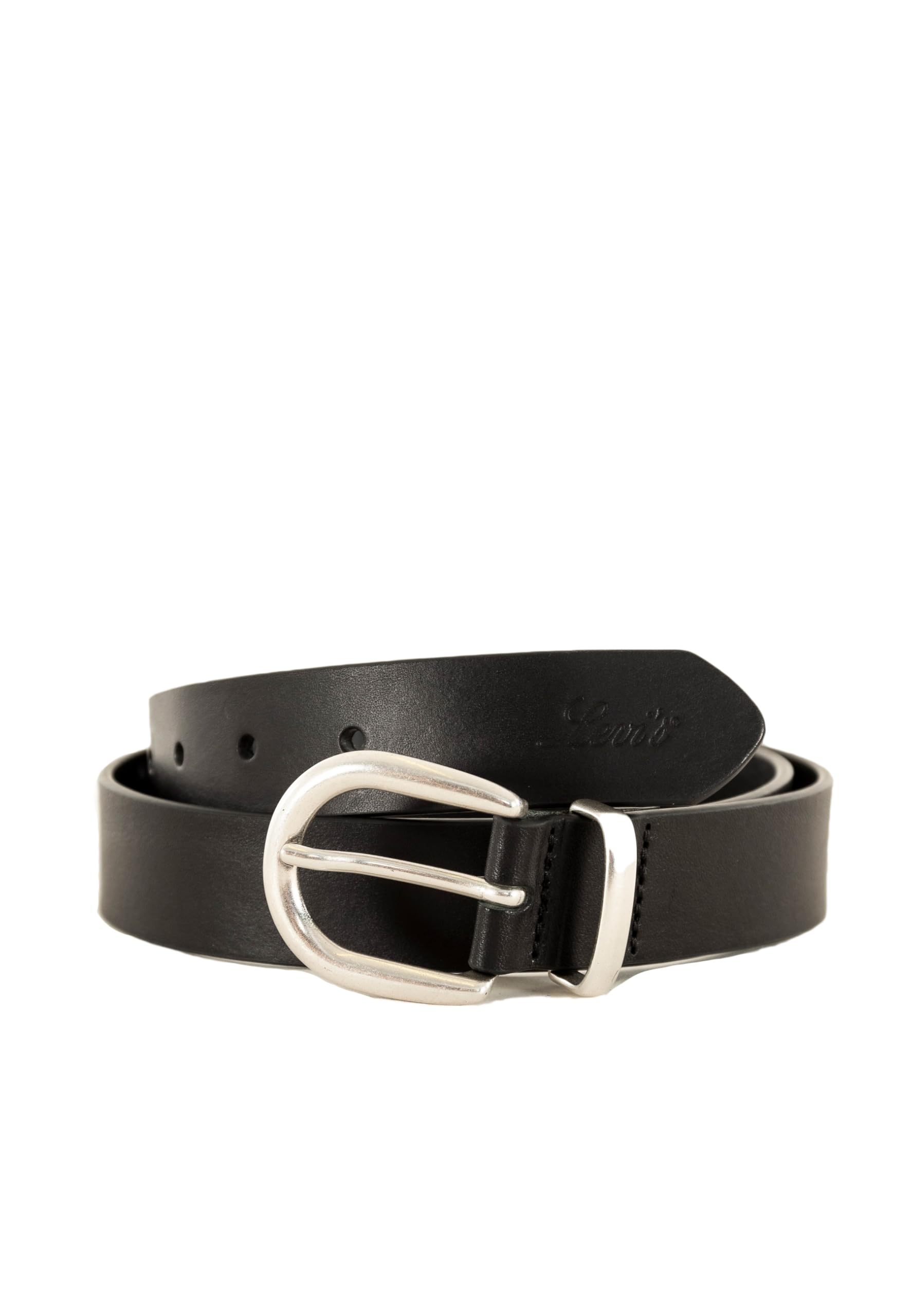 Levi's Men's Flat Keeper Belt Belt, REGULAR BLACK, 105