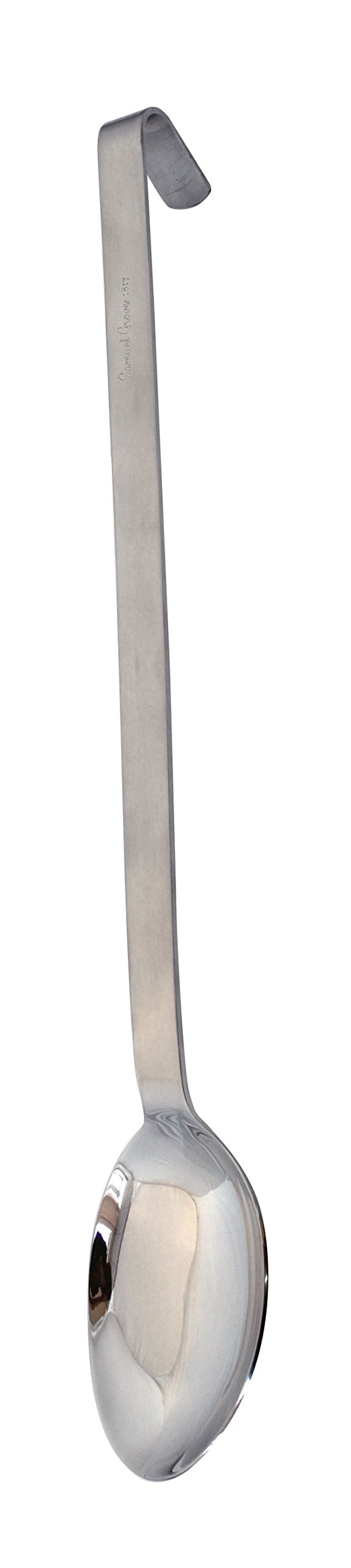Samuel Groves Silver - 3Mm Hook Spoon Solid 14" L X 356Mm