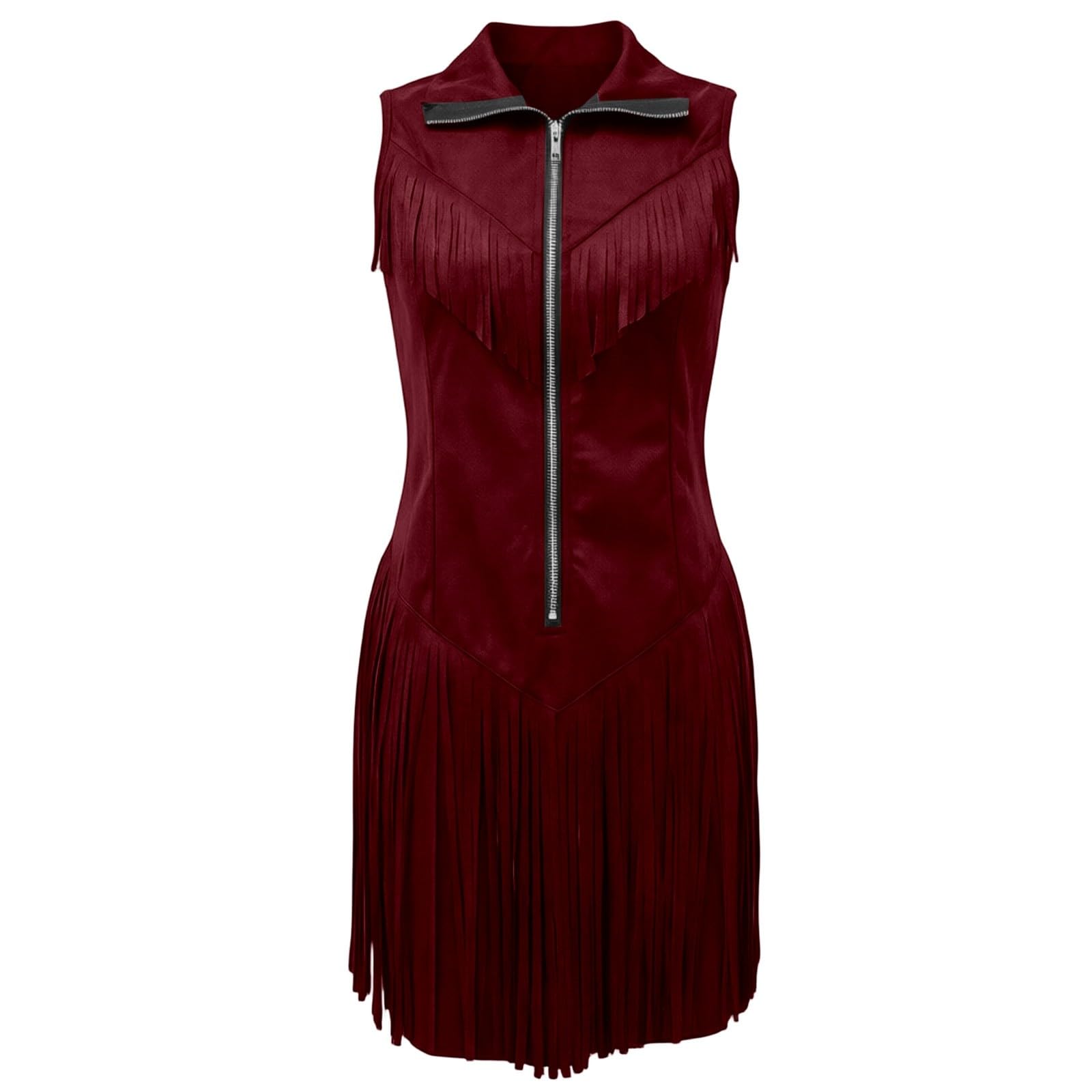 Générique Robe Longue Ete Femme, Robe Ete Femme Fluide Robe Moulante À Franges Western Coupe Midi ÉVaséE IdéAle pour L'ÉTé Et Les FêTes