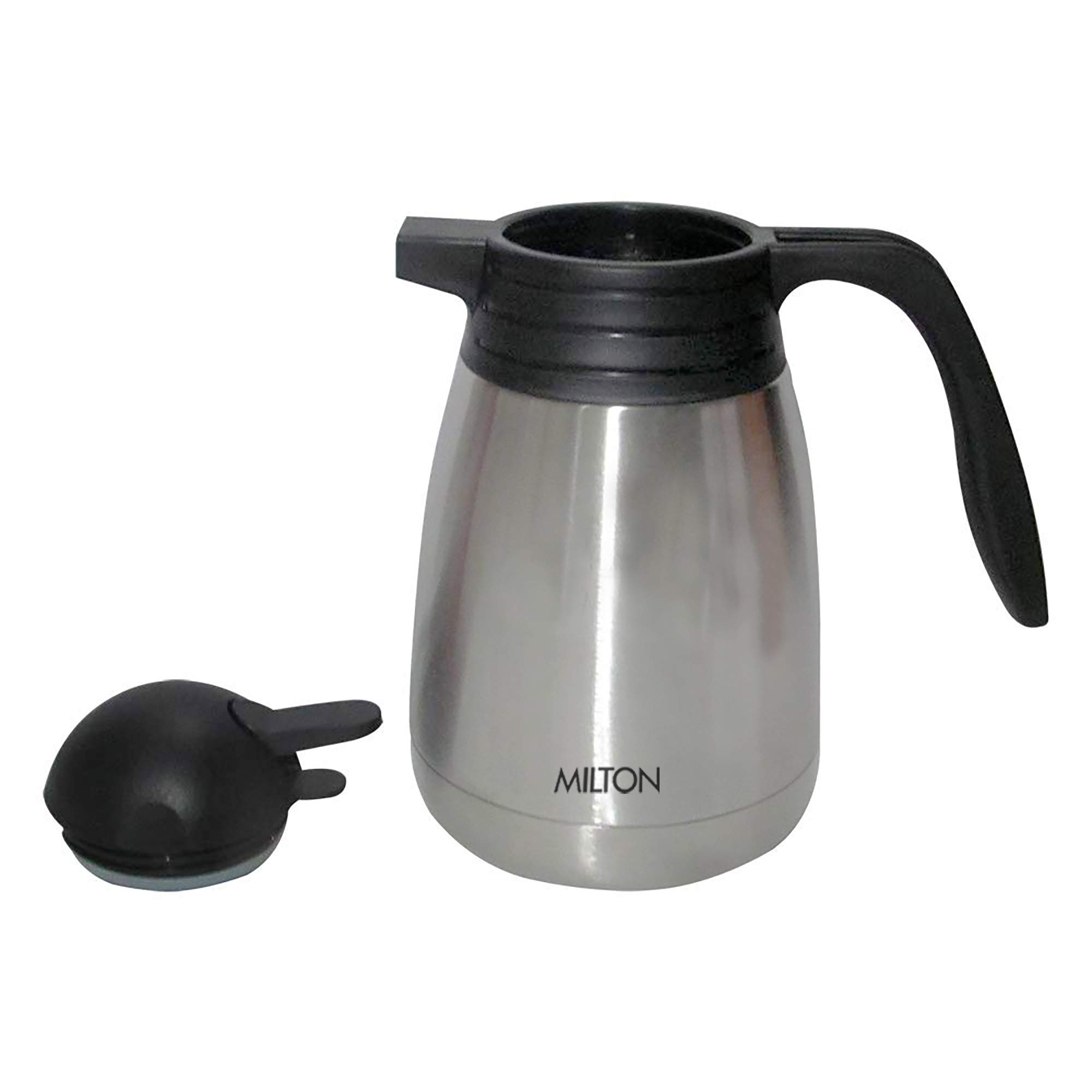 Milton Thermosteel Carafe Flask Tea Coffee Pot 2000 Ml Silver