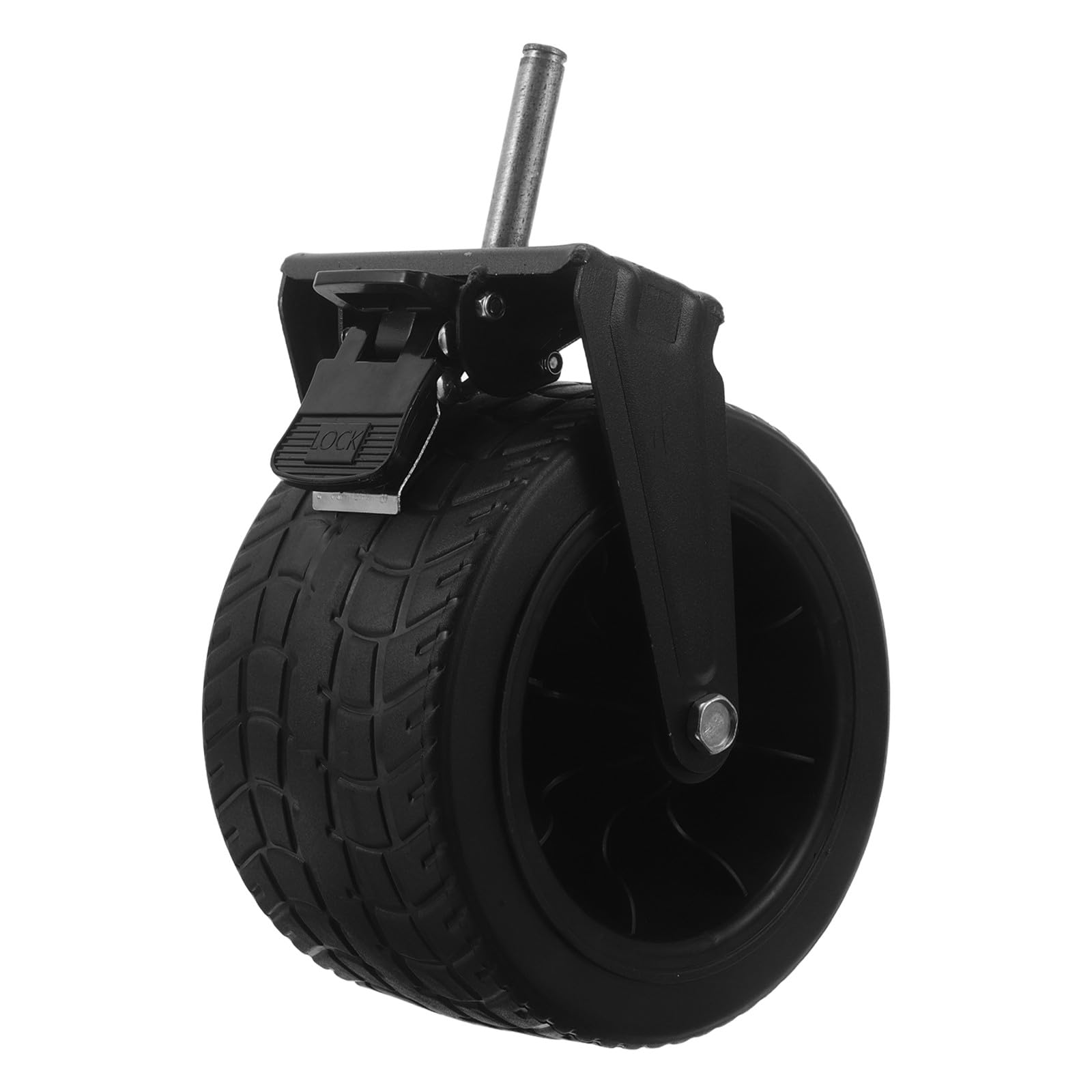 ibasenice Ruedas de Repuesto para Carro de 7" de diámetro x 3,7"