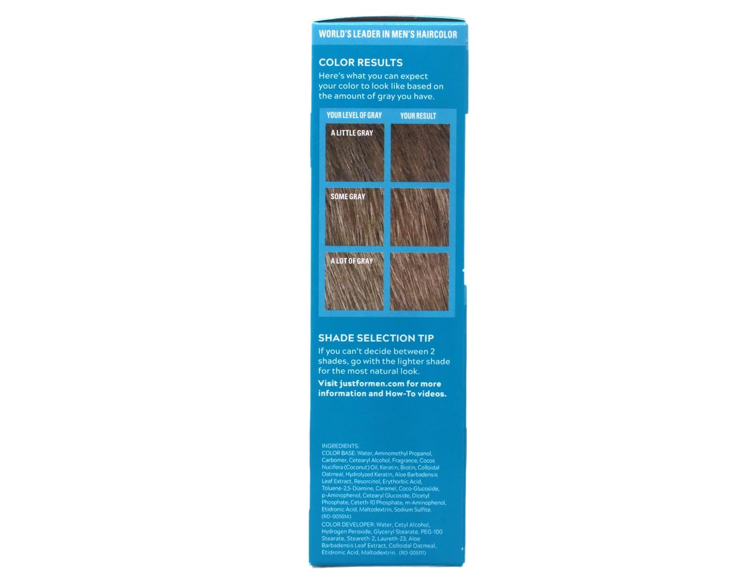 JUST FOR MEN Mustache & Beard Brush-In Color Gel, Blond M-10/15 1 Each (Pack of 8)