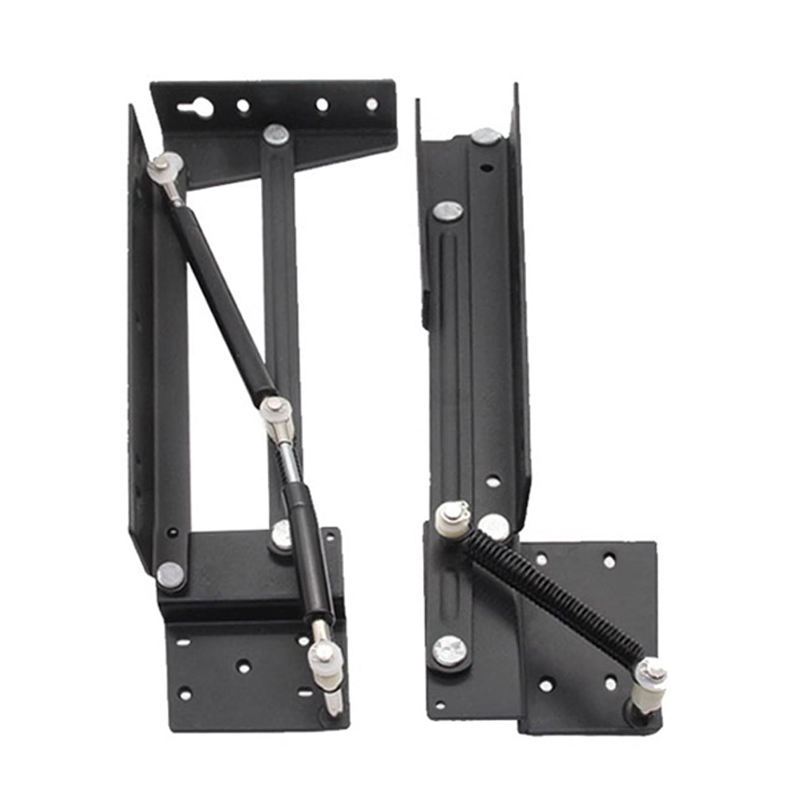 Practical Sturdy Invisible Mounting Hardware for Silents Seating Solution in Cabinets and Wardrobes Hydraulic Buffer Folding Stool Hardware