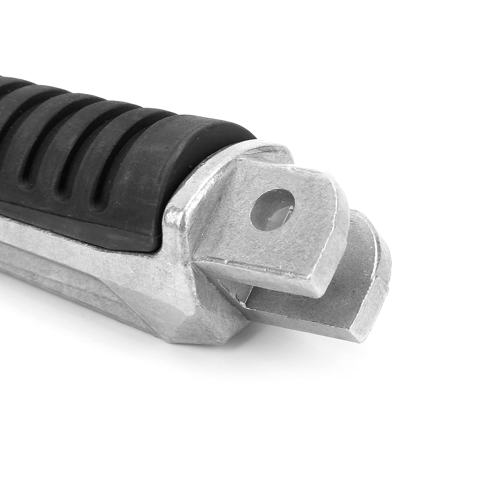 Poggiapiedi per Moto in Lega di Alluminio, Pieghevoli e Regolabili, Compatibili con FJR1300, FZ1, FZ400, FZ6, FZ6R, XJR400, XJR1200, XJR1300, XJ6, FZX750, TDM850 e TDM1100