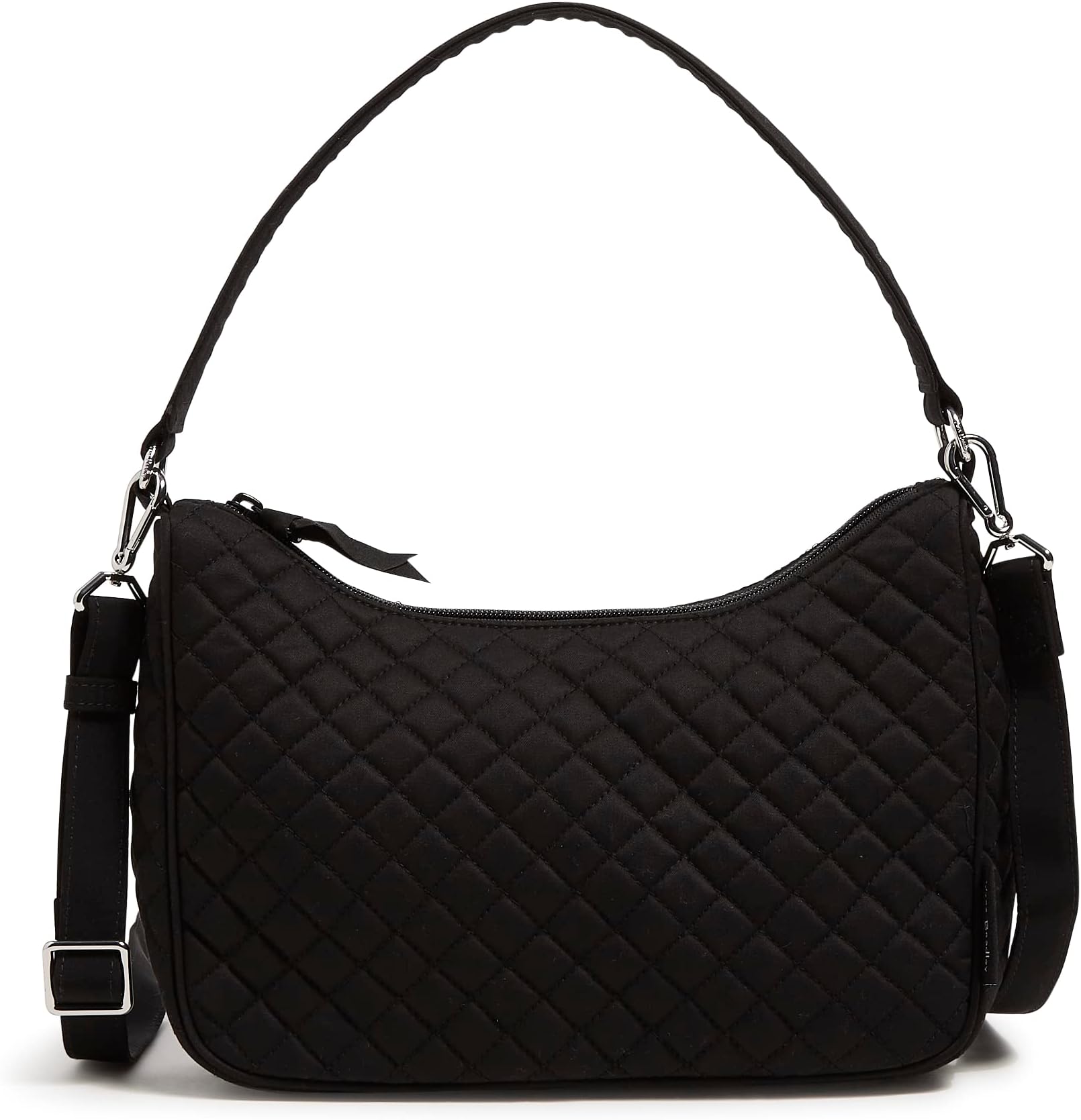 Vera Bradley Womens Cotton Frannie Crescent Crossbody Purse Crossbody Purse
