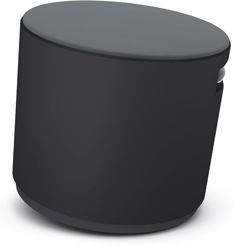 Boya Steelcase Turnstone, tela de grafito, negra -