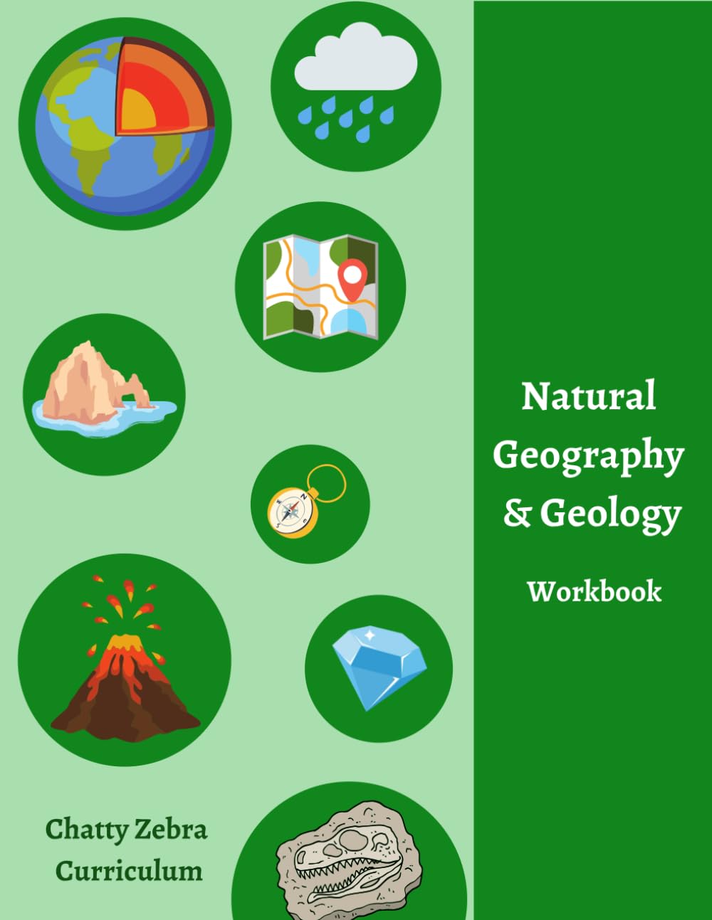 Natural Geography and Geology Workbook: Geography Activity Workbook - Home Education - Autism, ADHD PDA Friendly