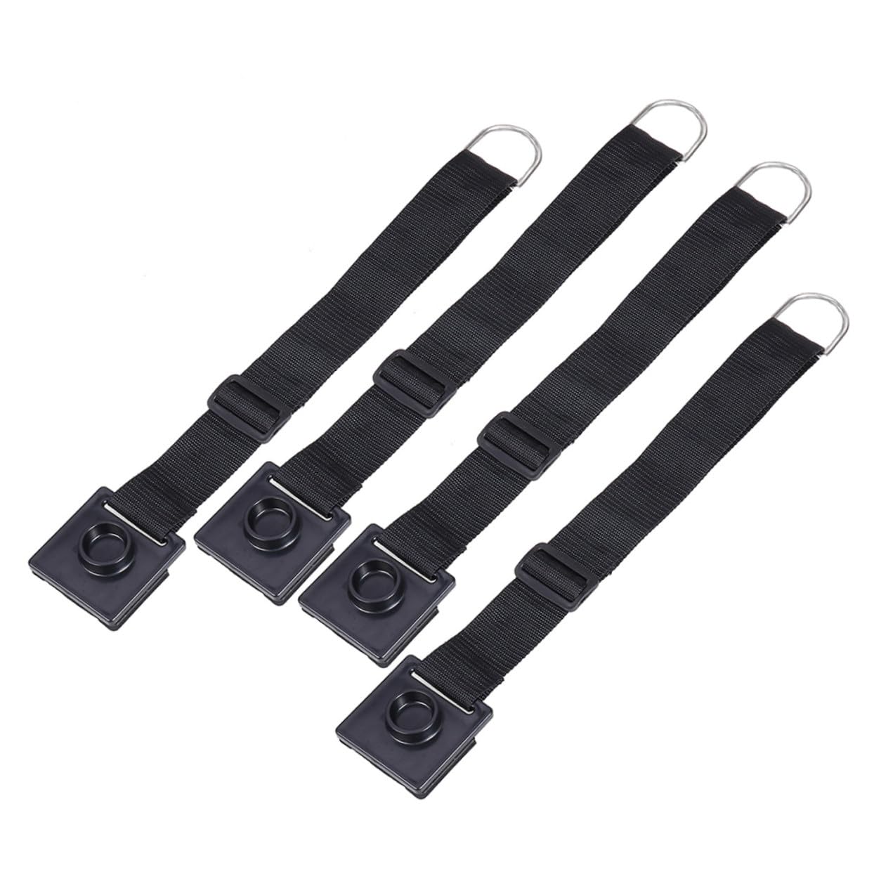 Placa Antideslizante de Resina Negra, Ajustable de 40 a 70cm 4 Piezas Portátiles para Evitar Deslizamiento para Violonchelo y Contrabajo