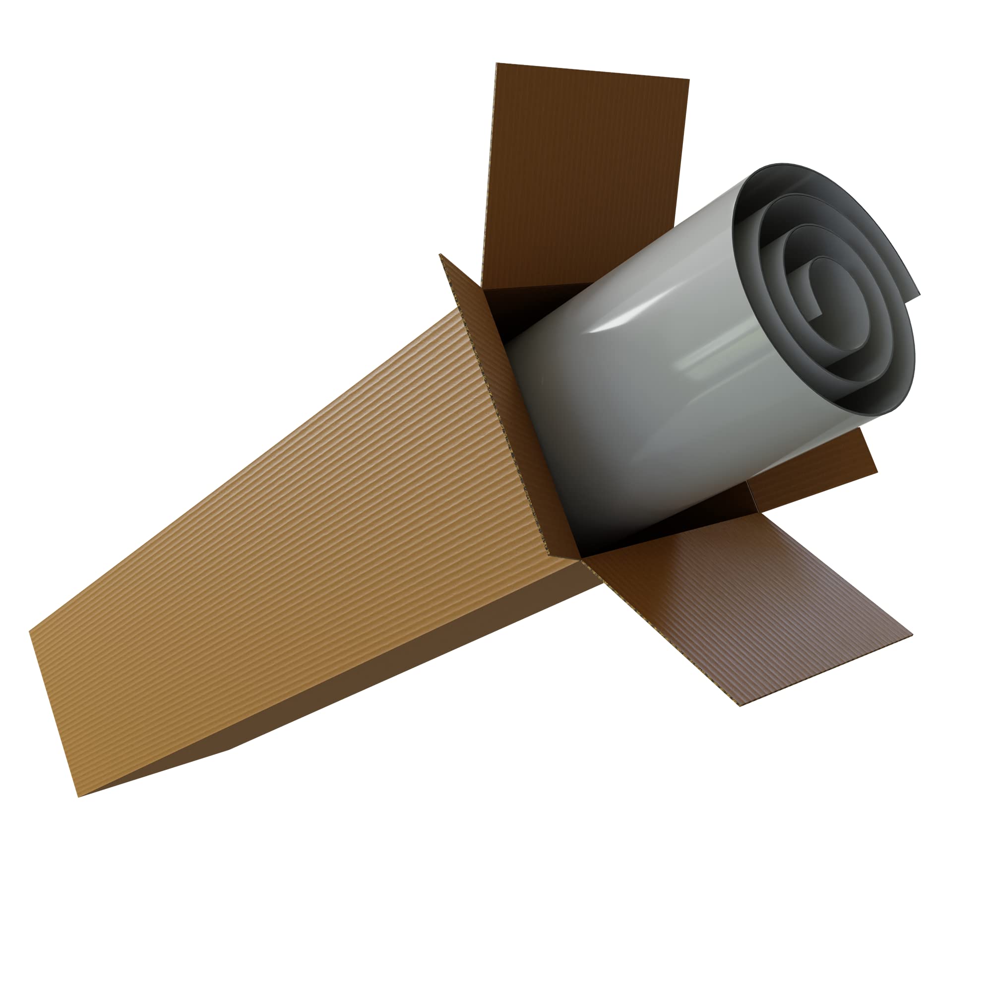 PVC Kunststoffplatte 2000x1000 mm - 1 Stück - seidenmatte PVC Platte, porenlos glatte Oberfläche - Kunststoffplatte 2mm hellgrau (RAL 7004) - leicht flexibel - (1 Stück - 200x100cm, 2mm hellgrau)