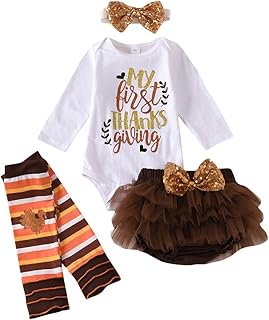 Amazon Com Baby 1st Thanksgiving Outfit