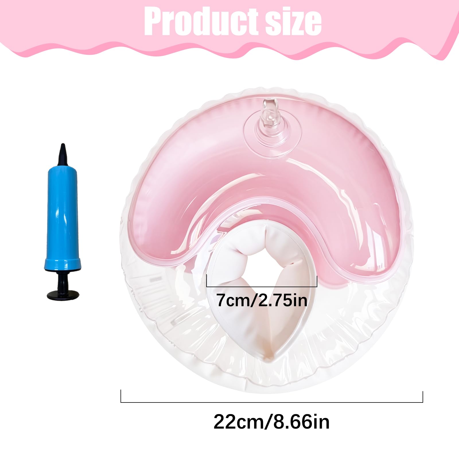 Braccioli Bambini, Swim Braccioli 3-6Anni, Bracciolis Mare Bambino,Peso può raggiungere fino a 30 kg-rosa