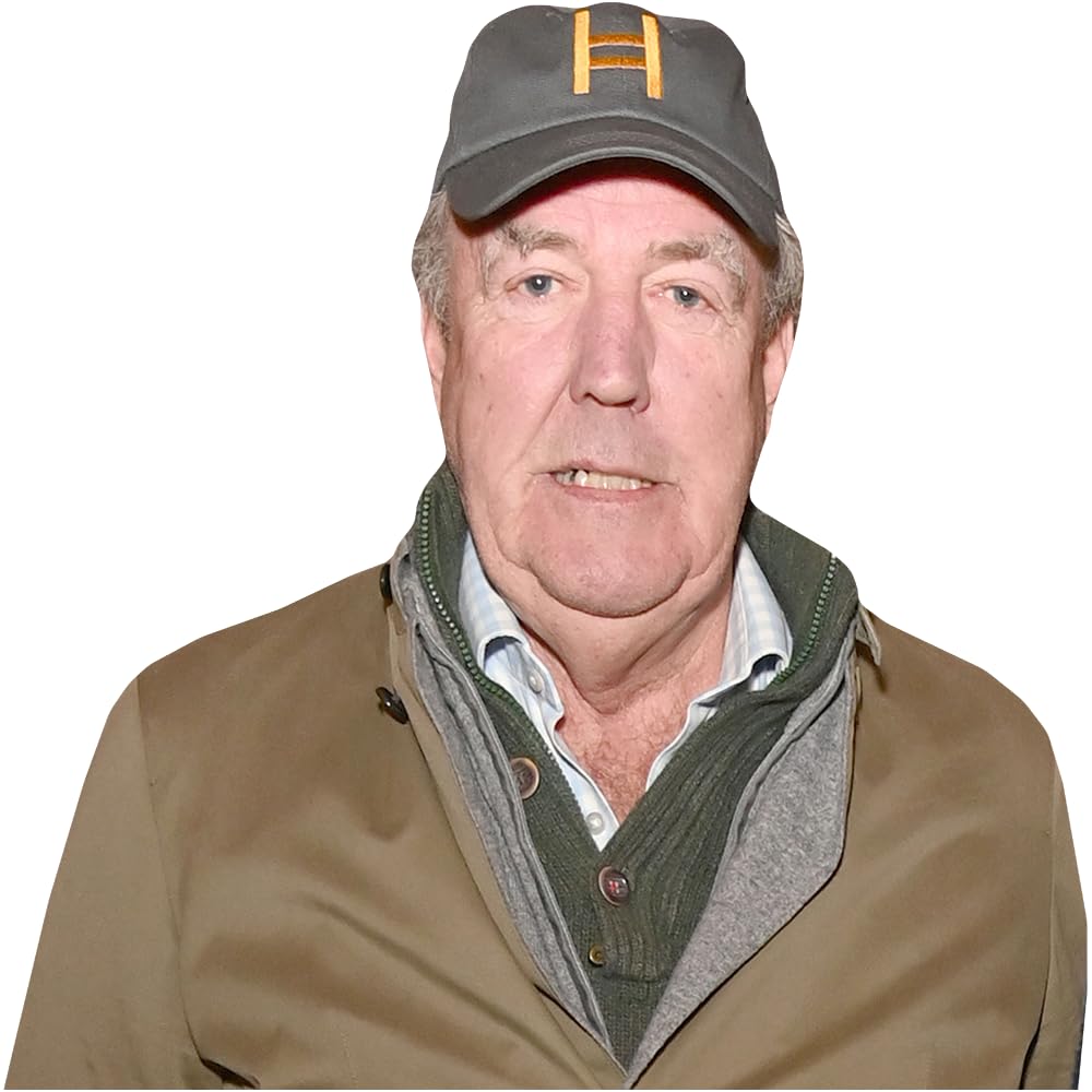 Celebrity Cutouts Lifelike Jeremy Clarkson (Jeans) Half Body Buddy Cutout