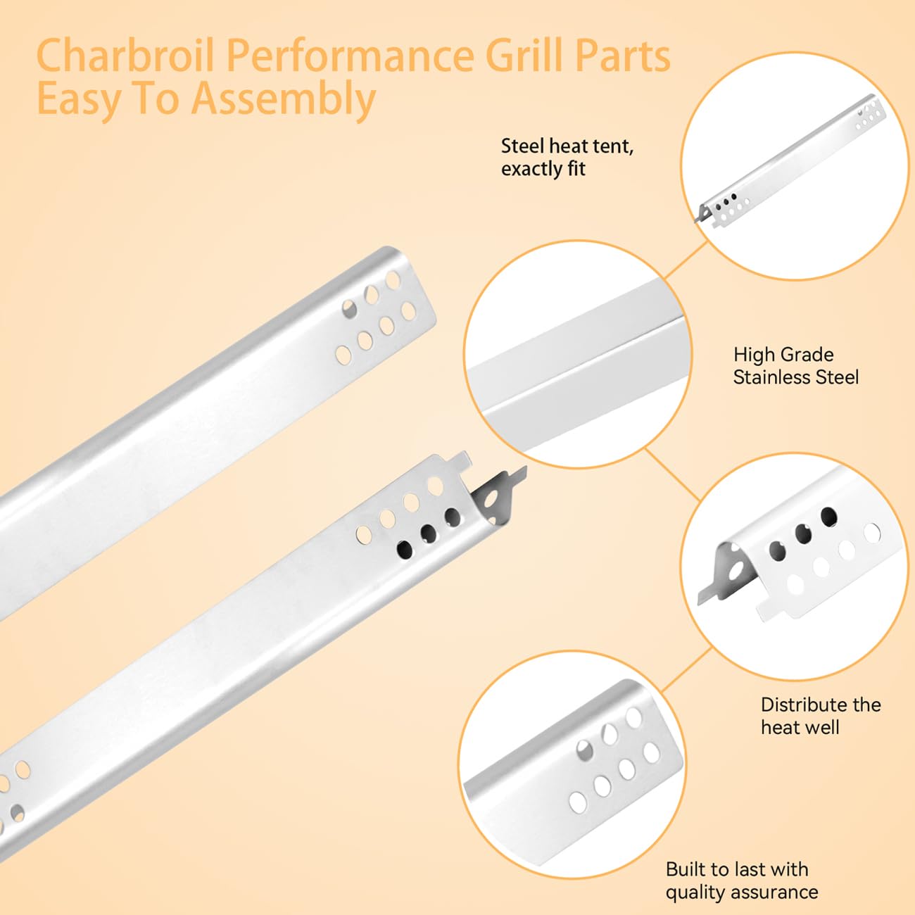 Aazon.co : Criditpid Grill Replaceent Parts for Charbroil Perforance 463276517, 463244819... Aazon.co : Criditpid Grill Replaceent Parts for Charbroil Perforance 463276517, 463244819...