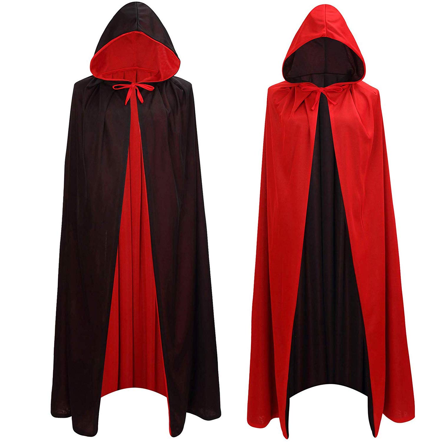 traderplusHalloween Vampire Cape Devil Cloak Dracula Costume Witch Prop for adults