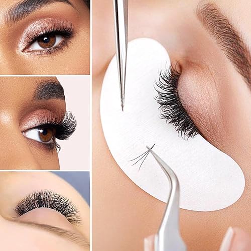 Miniatura 5 de Extensiones de pestañas listas para colocar, abanicos de pestañas prefabricadas con volumen, extensiones de pestañas de volumen 0.07 CD rizo 8-15,