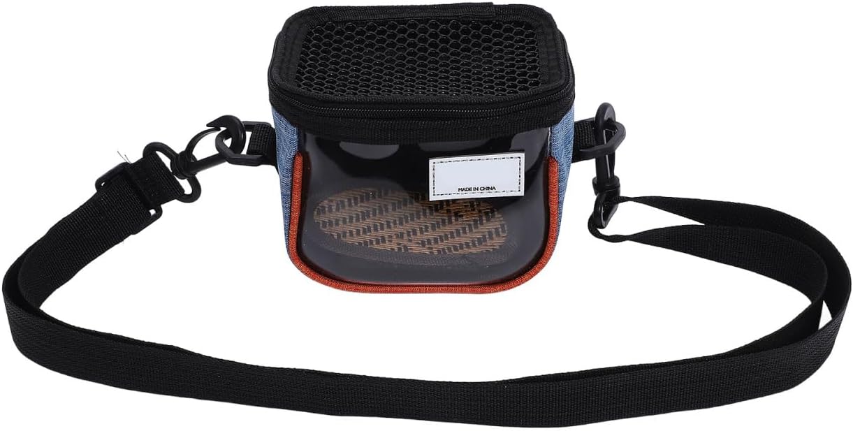 Messenger Bag Suitcases Organizer Bags Small Animal Carrier Bag for Purse Dwarf Hamster Carrier Handbag Storage Organizer Glider Outdoor Supplies Travel Pet Black Lining