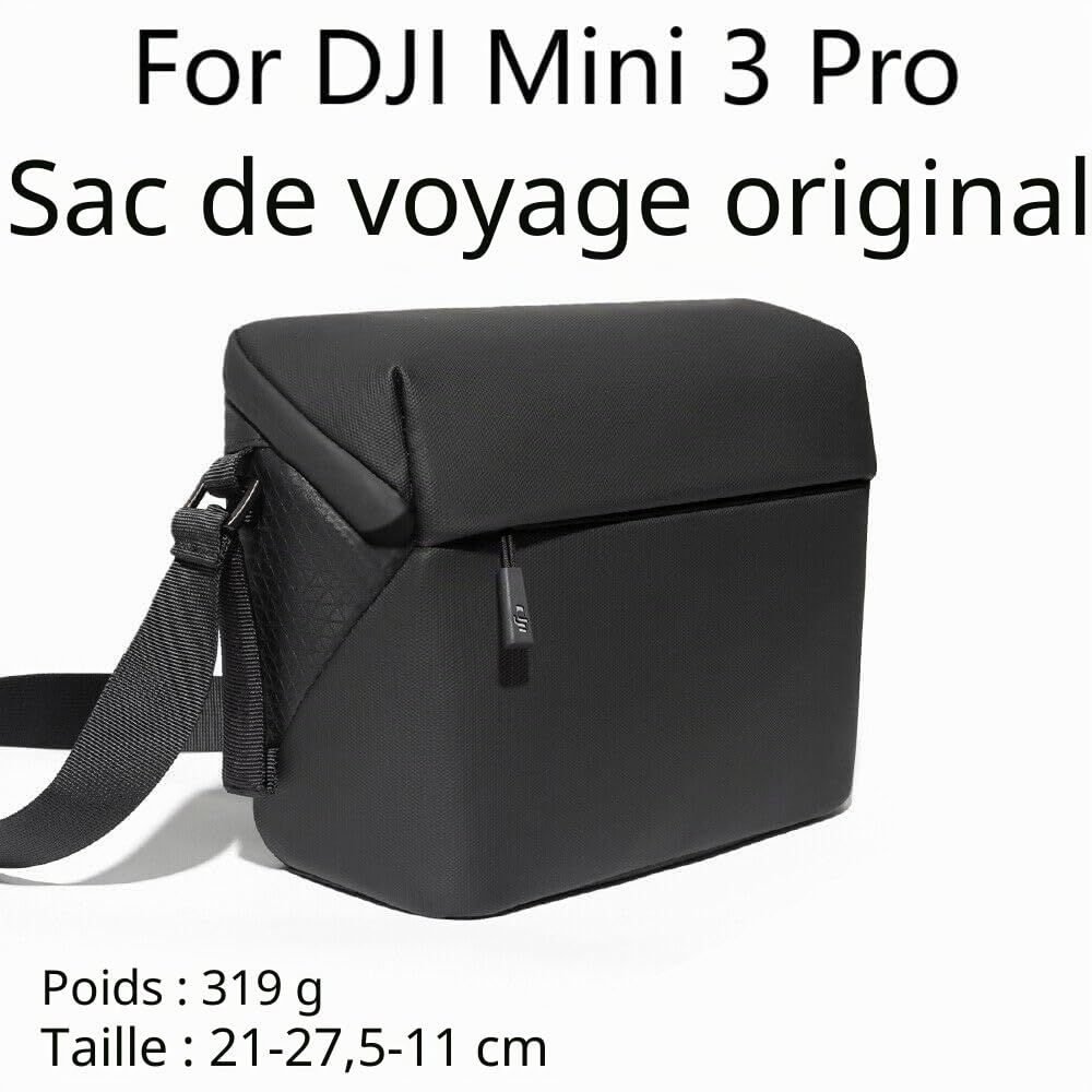 Sacoche de rangement portable DJI Mini 3/Mini 3 Pro Accessoire Noir 27.5 x 21 x 11 cm