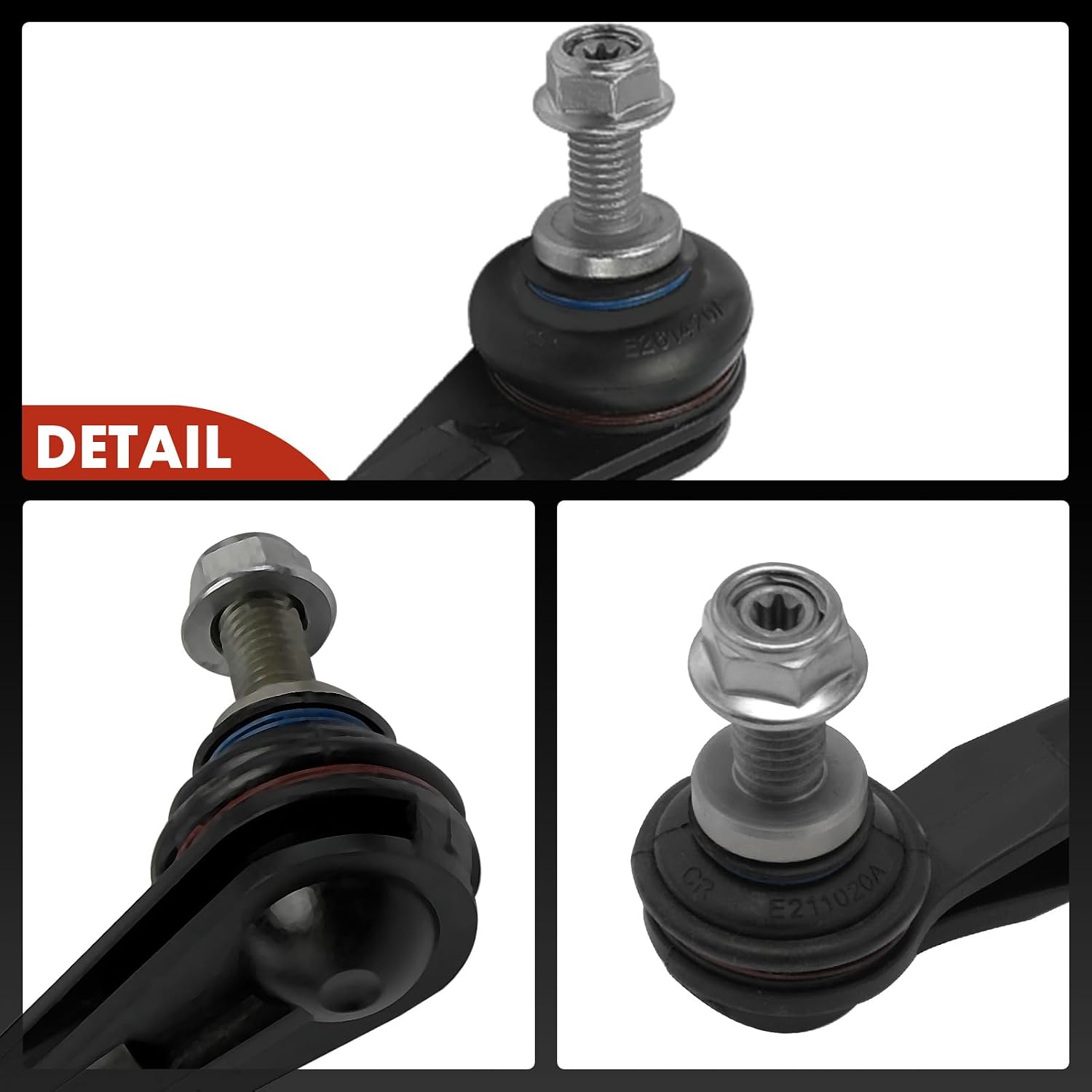 A-Premium Set of 4, Front and Rear Sway Bar Link Stabilizer Link Kit, Compatible with Mini Cooper 2014-2020, Cooper Clubman 2016-2019