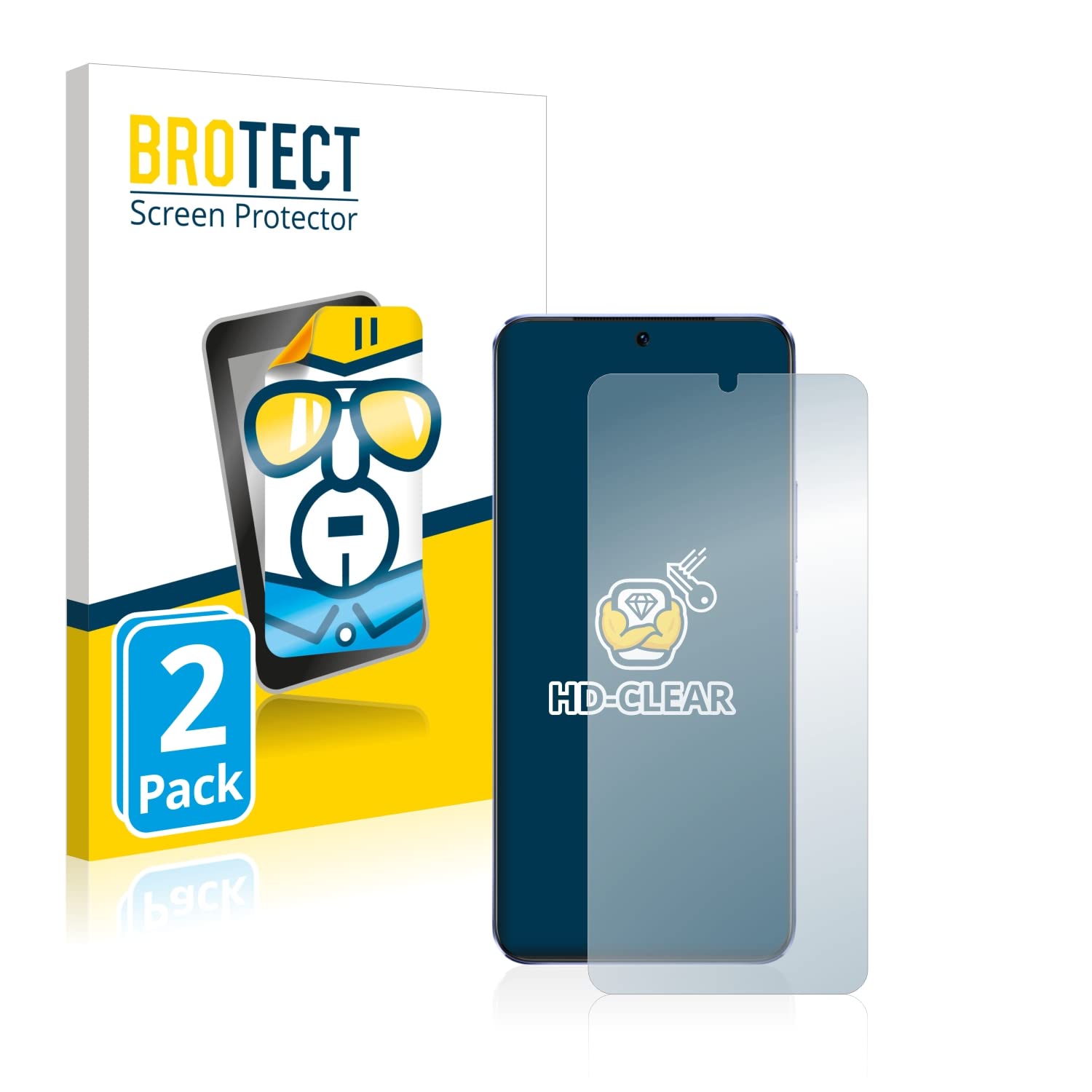 BROTECT Pellicola Privacy Antispia Pellicola Di Protezione Dalla Luce Blu 2 Pz Vivo V21 5g Pellicola 49872234