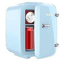 YASHE Mini frigo da camera, 4L frigorifero piccolo per la cura della pelle