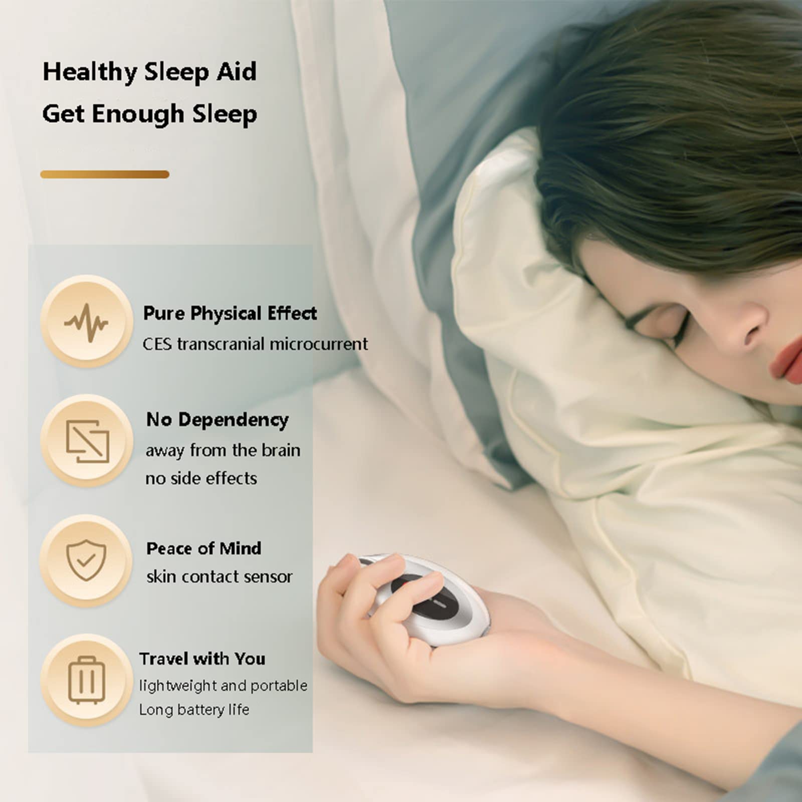 過眠 Amazon.co.jp: 睡眠器具の保持 微電流充電式睡眠器具 多機能